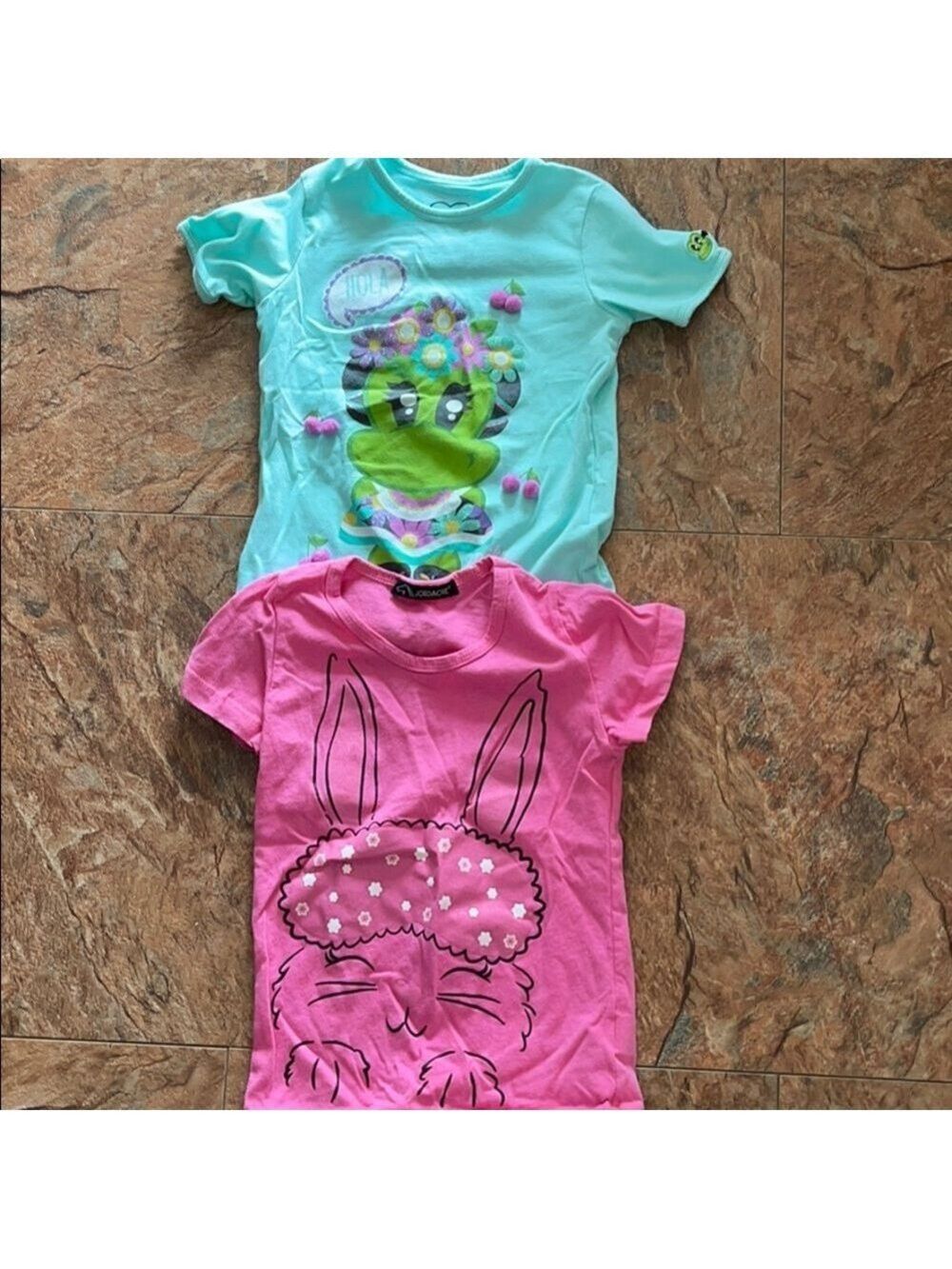 Bundle of 2 kids t-shirts. Size 6.